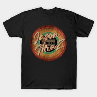 Jason Mraz Vintage Circle Art T-Shirt